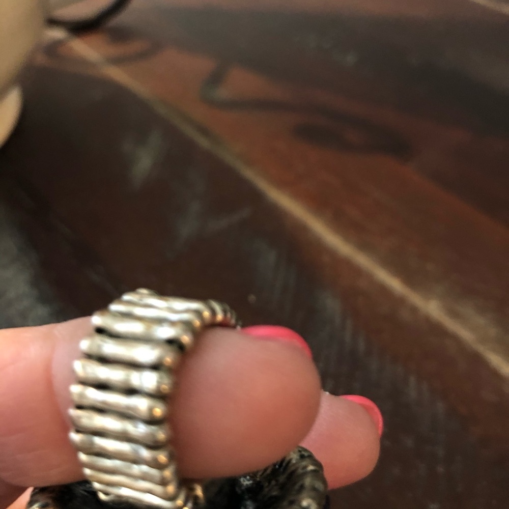 Blues/turquise statement ring - Picture 6 of 6